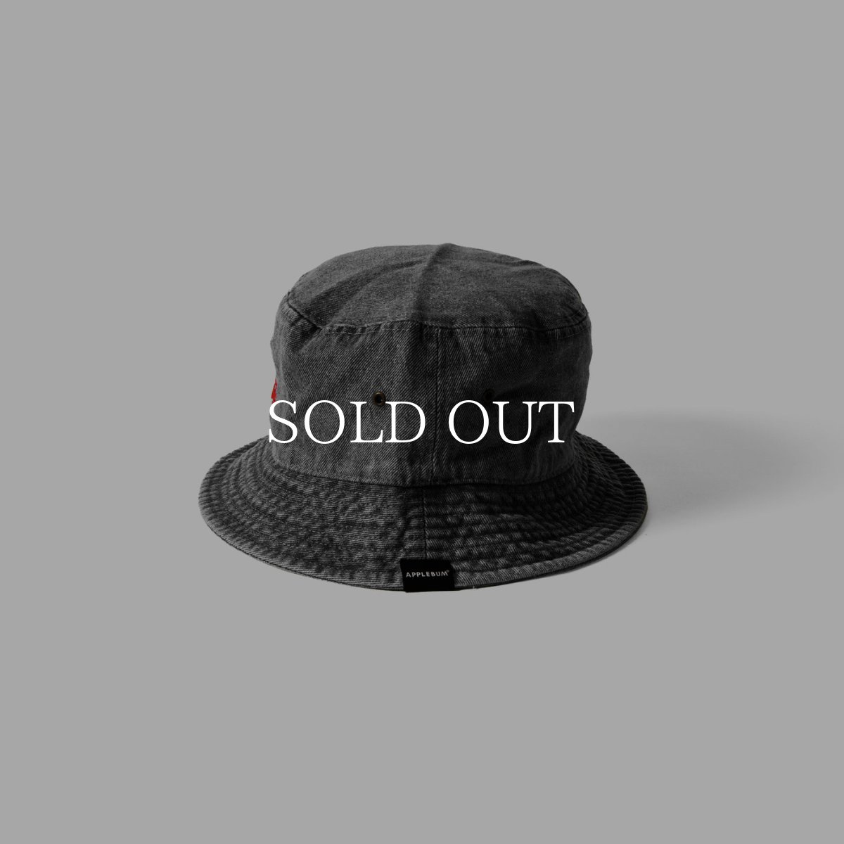 画像3: APPLEBUM  “APPLE LOGO" DENIM BUCKET HAT (3)