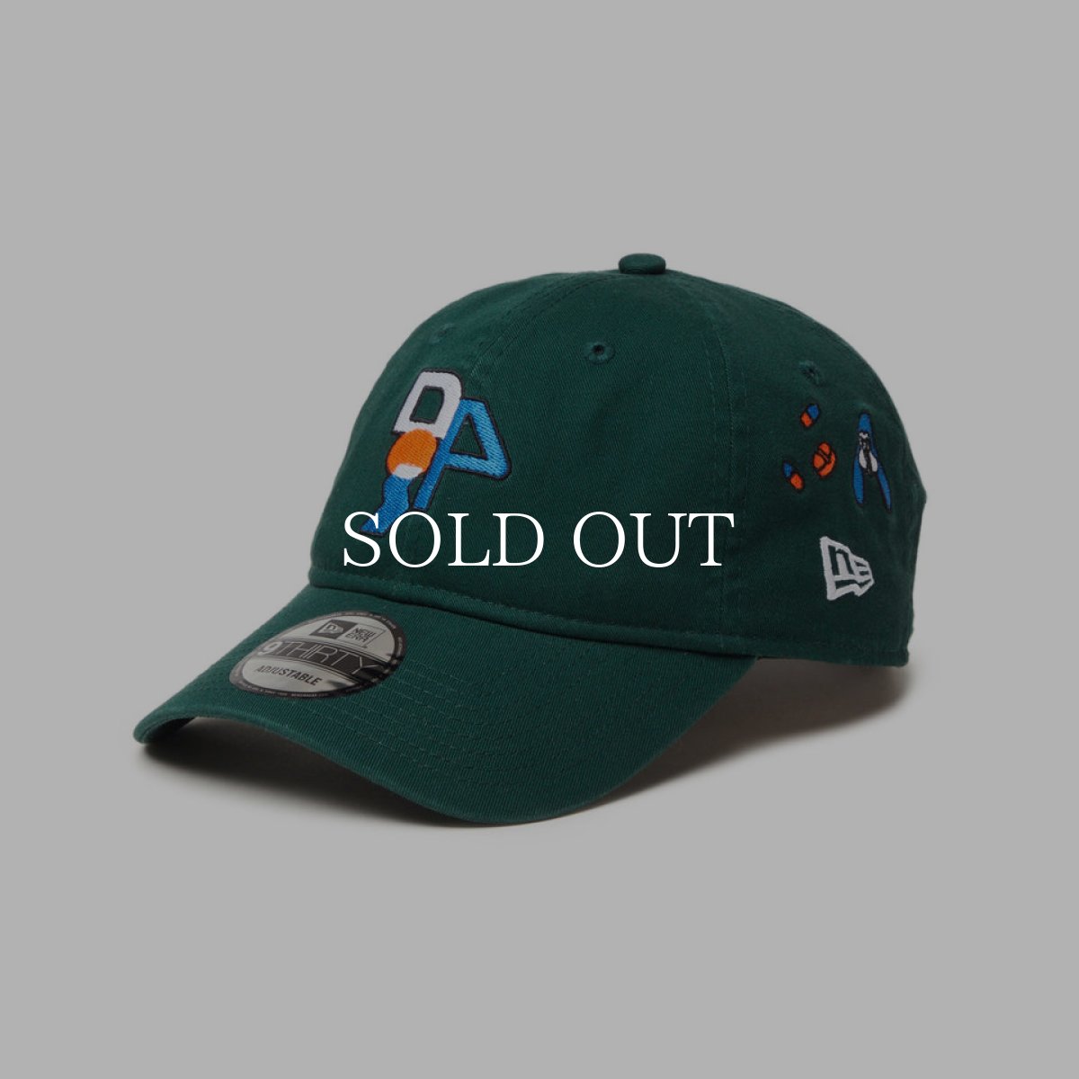 画像1: NEW ERA  9THIRTY SHINKNOWNSUKE Dots Per Inch ダークグリーン (1)