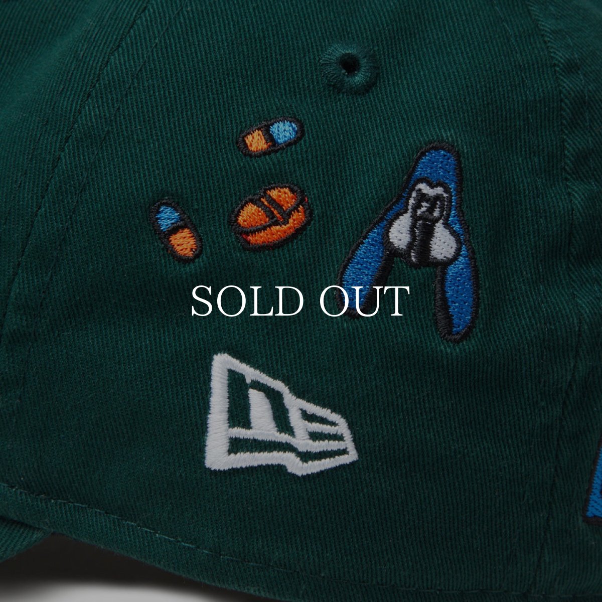 画像2: NEW ERA  9THIRTY SHINKNOWNSUKE Dots Per Inch ダークグリーン (2)