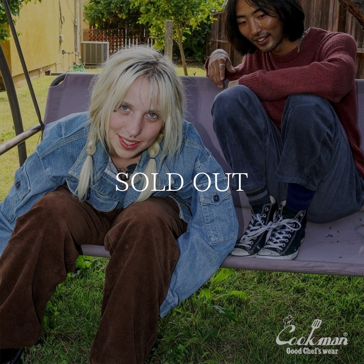 画像17: COOKMAN  Chef Pants Semiwide Corduroy Dark Brown (17)