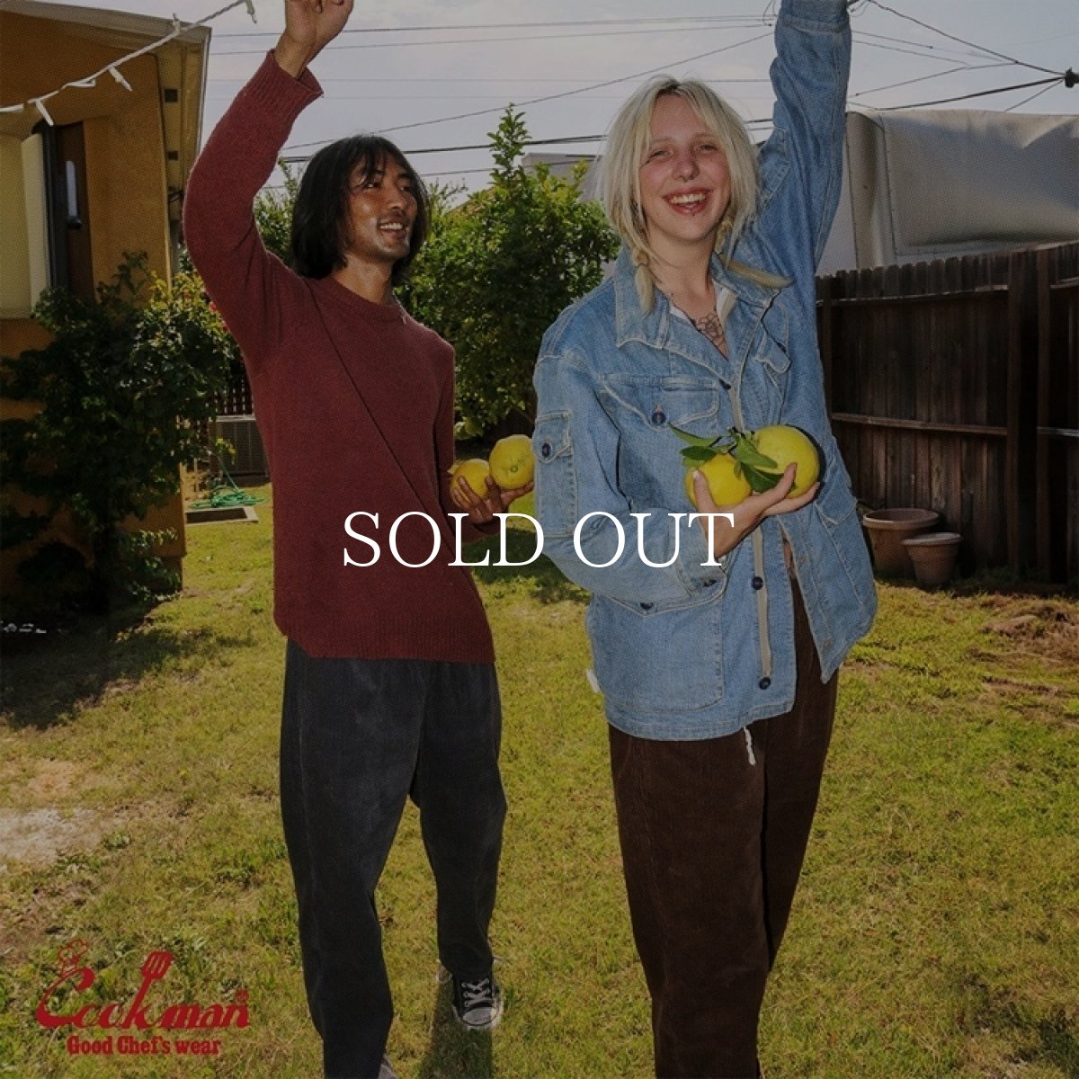 画像15: COOKMAN  Chef Pants Semiwide Corduroy Dark Brown (15)