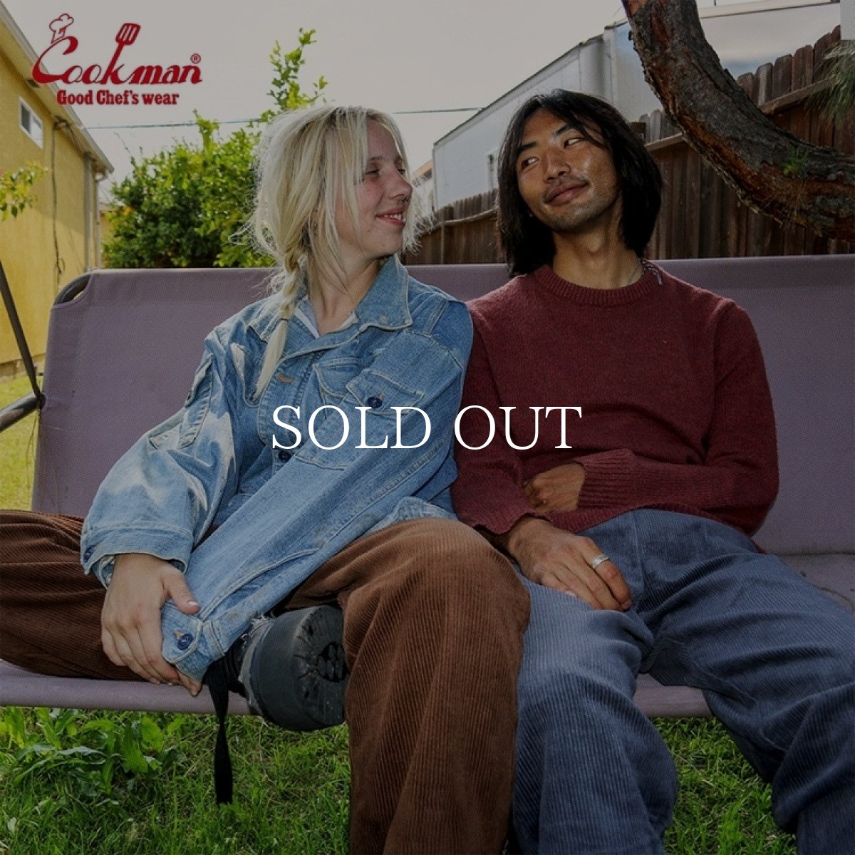 画像18: COOKMAN  Chef Pants Semiwide Corduroy Dark Brown (18)