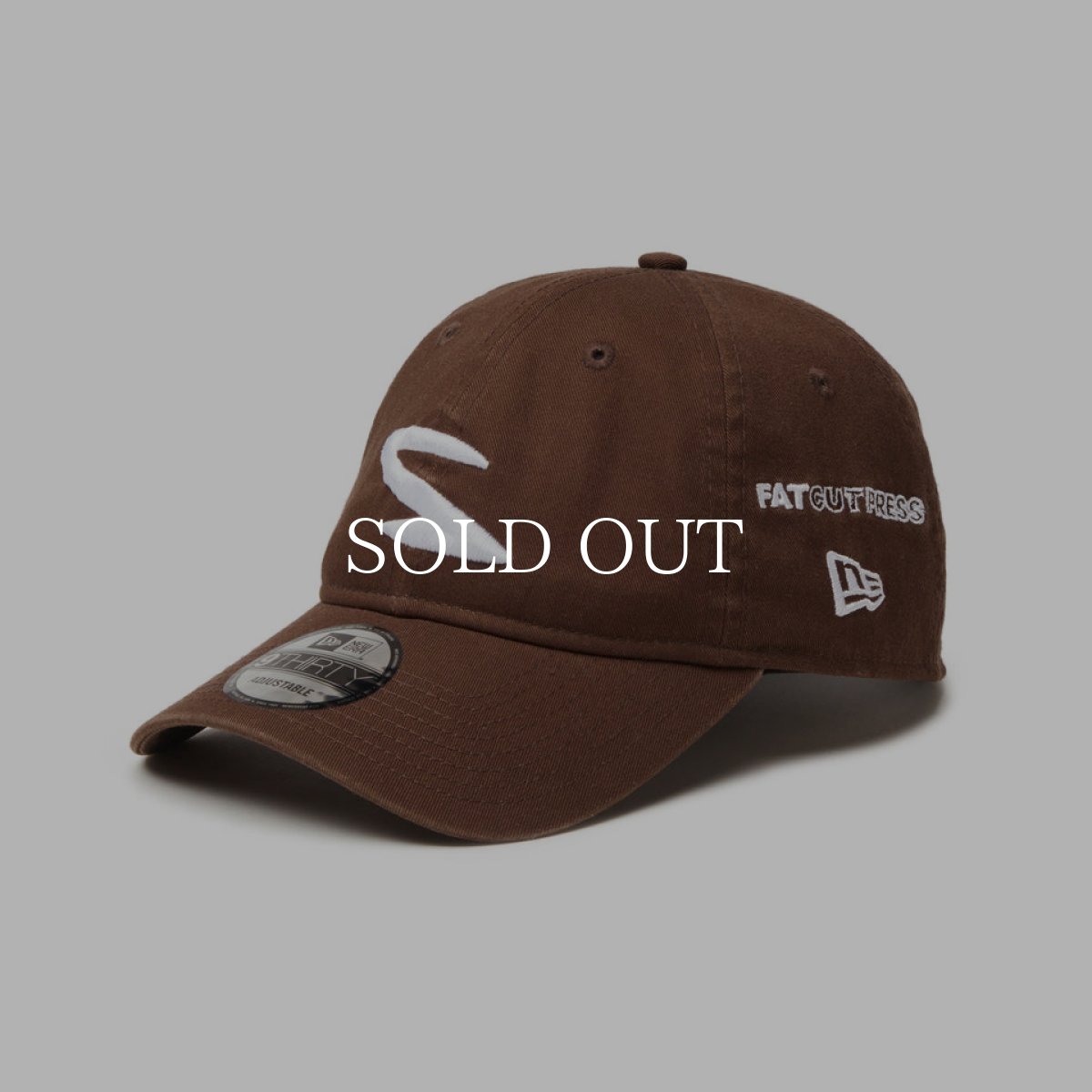 画像1: NEW ERA  9THIRTY SHINKNOWNSUKE FAT CUT PRESS ウォルナット (1)
