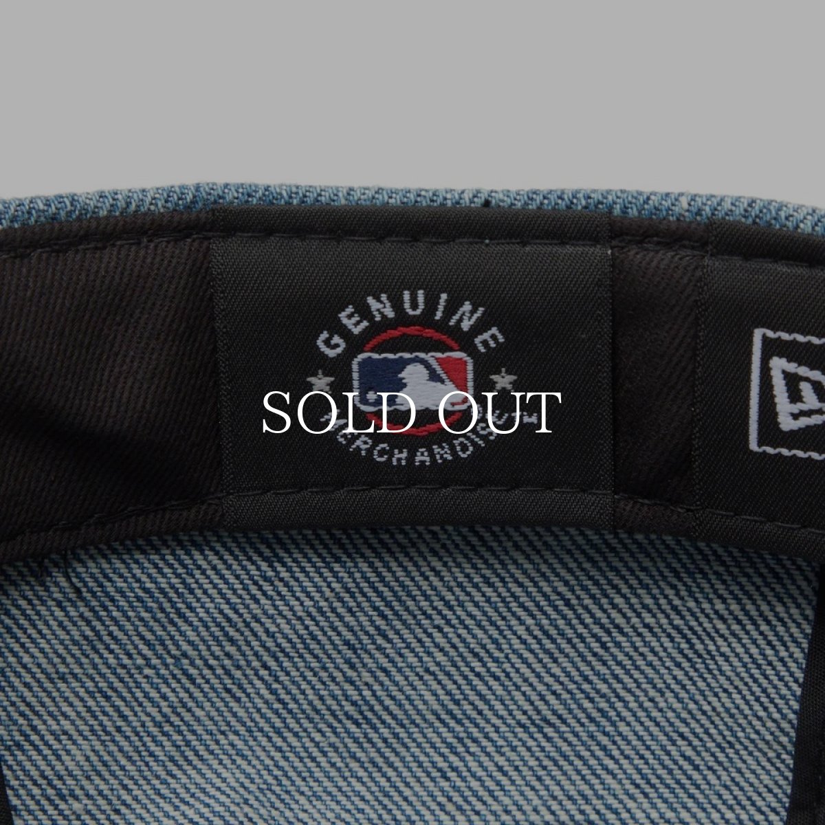 画像3: NEW ERA  LP 59FIFTY MLB Denim Wappen ニューヨーク・メッツ ウォッシュドデニム (3)
