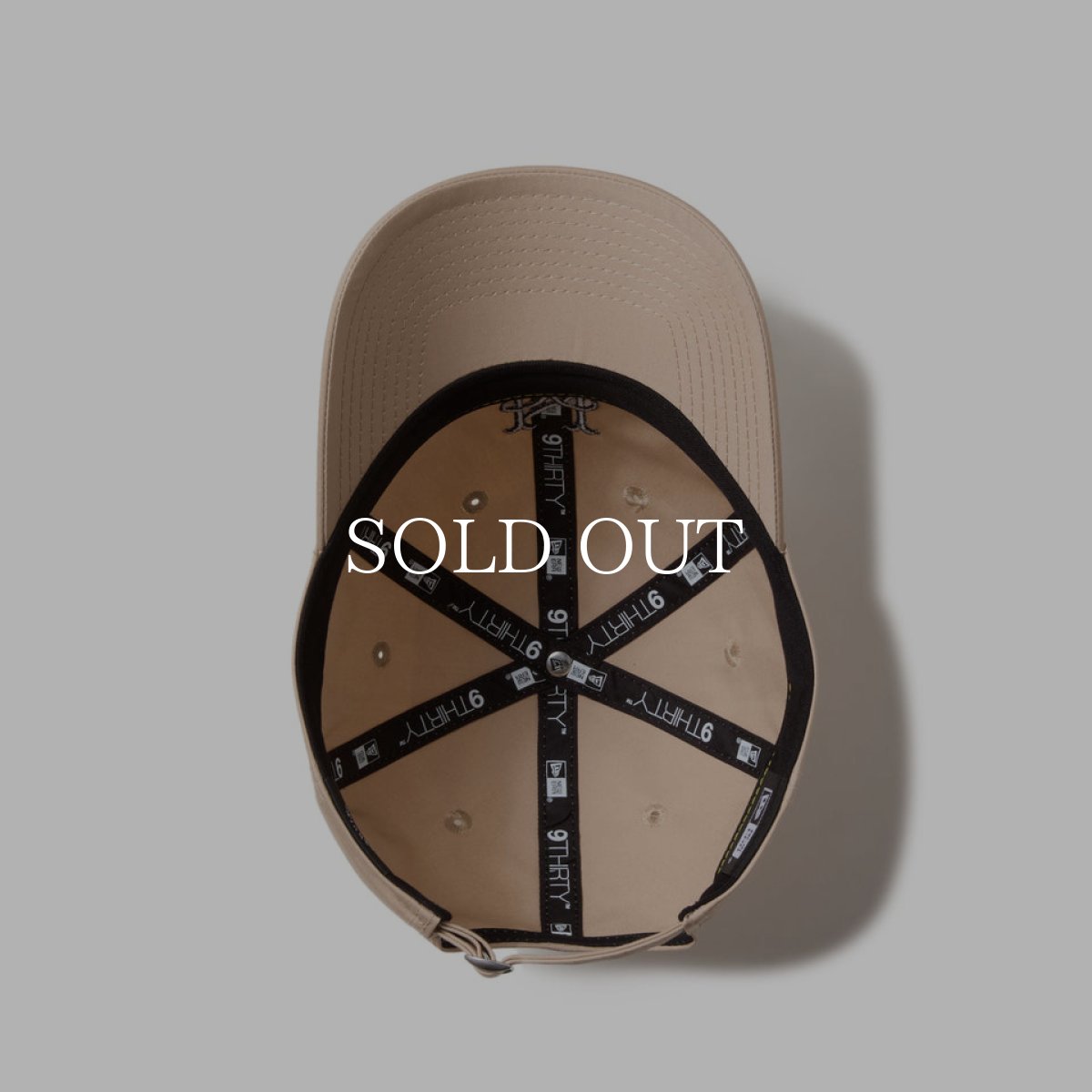 画像3: NEW ERA  9THIRTY Powered by GORO NAKATSUGAWA(min-nano)ニューヨーク・メッツ ベージュ (3)