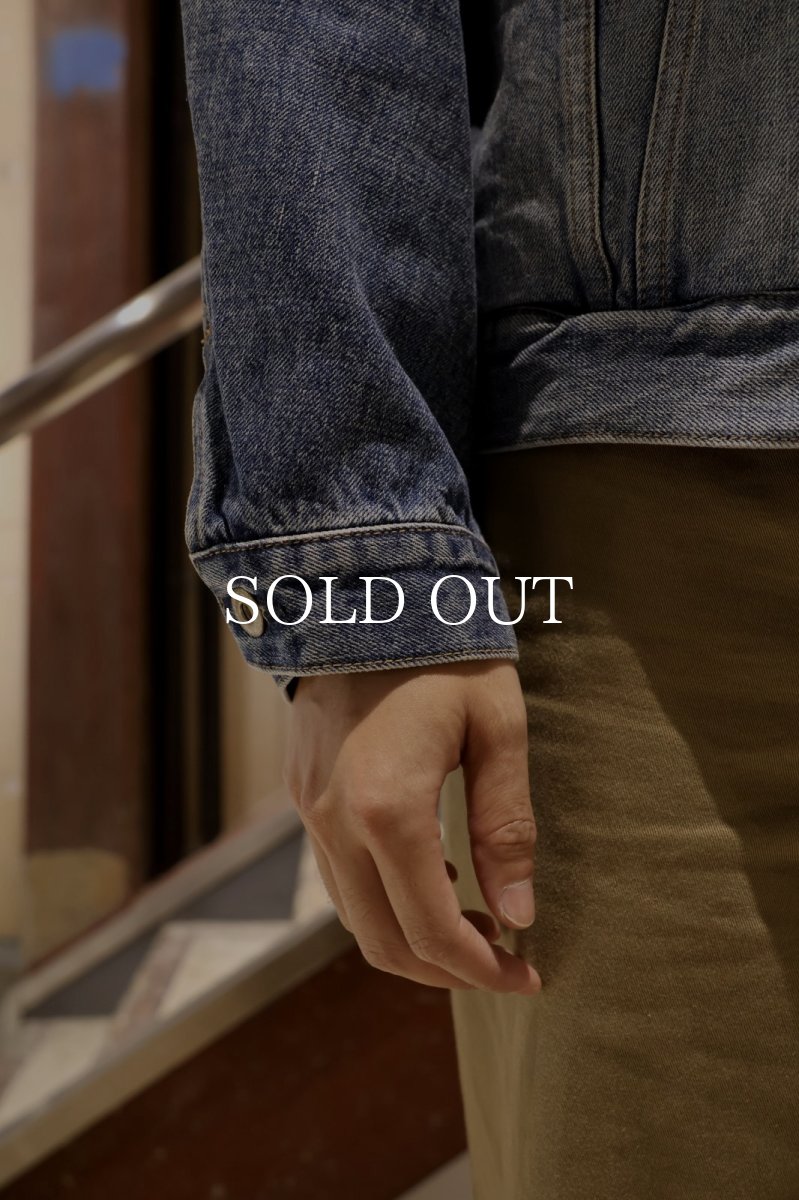 画像4: nonnative  TRUCKER BLOUSON COTTON 13.5oz DENIM VW LIGHT (4)