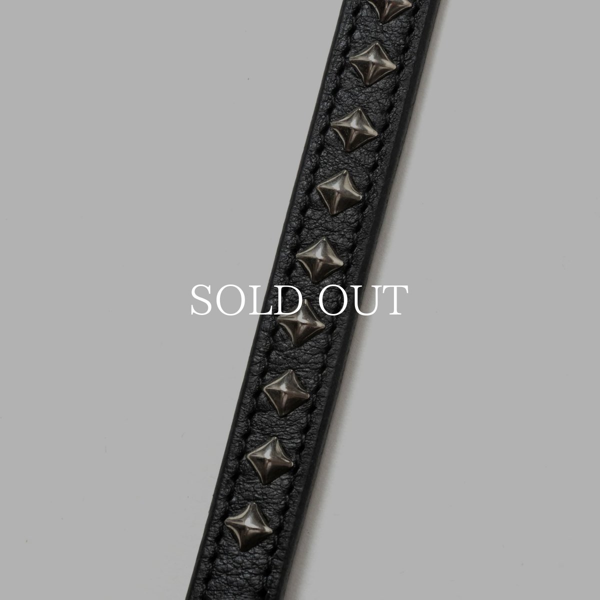 画像4: CALEE  STUDS LEATHER LONG KEY RING (4)