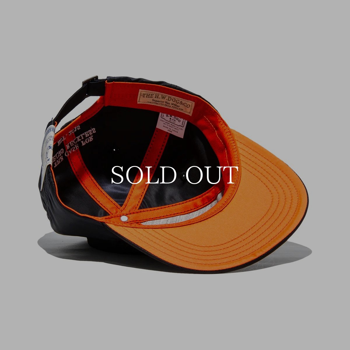 画像5: THE H.W.DOG&CO.  MA-1 MID PROFILE CAP (5)