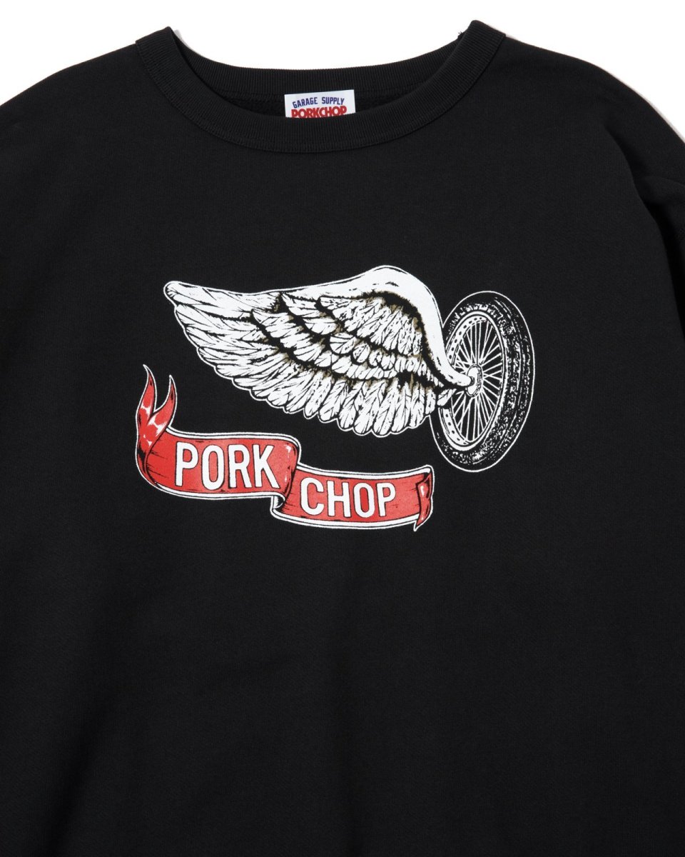 画像4: PORKCHOP GARAGE SUPPLY  FLING WEEL P SWEAT (4)