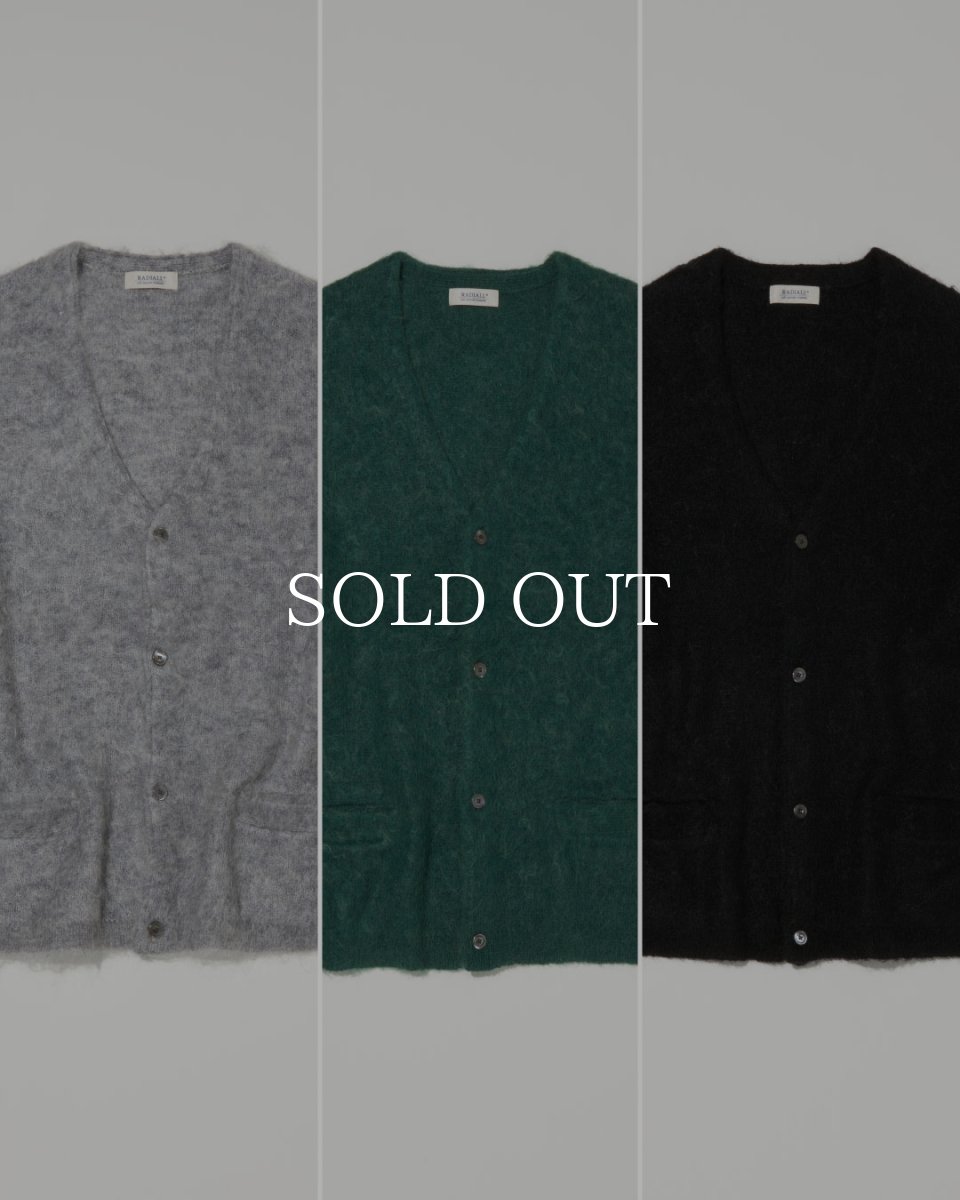 画像10: RADIALL  ERCOL - CARDIGAN SWEATER L/S (10)