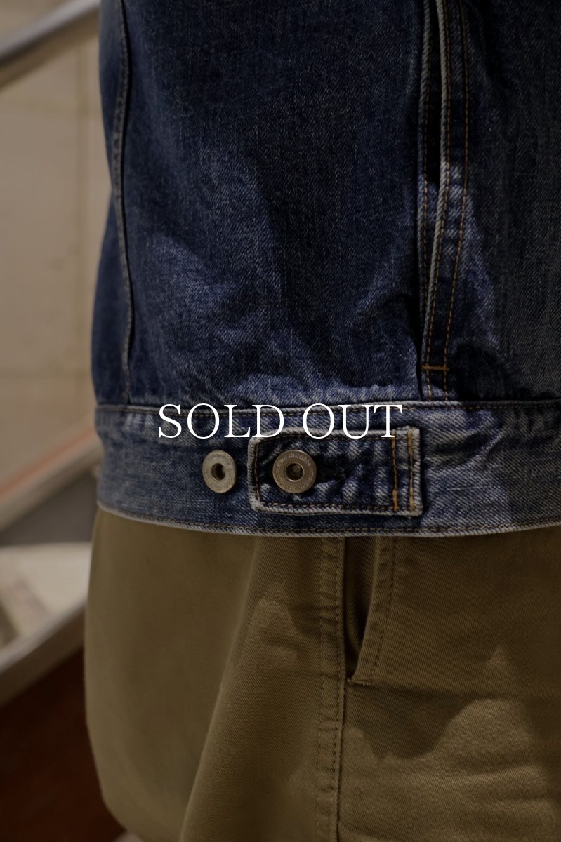 画像9: nonnative  TRUCKER BLOUSON COTTON 13.5oz DENIM VW LIGHT (9)