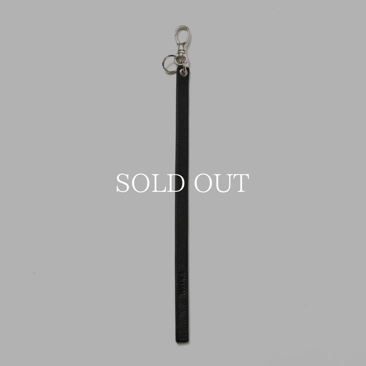 画像2: CALEE  STUDS LEATHER LONG KEY RING (2)