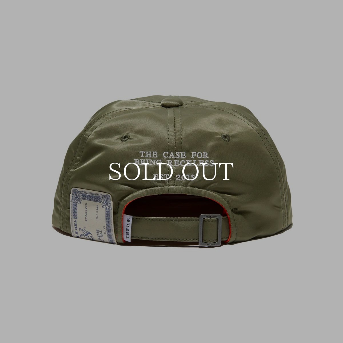 画像9: THE H.W.DOG&CO.  MA-1 MID PROFILE CAP (9)