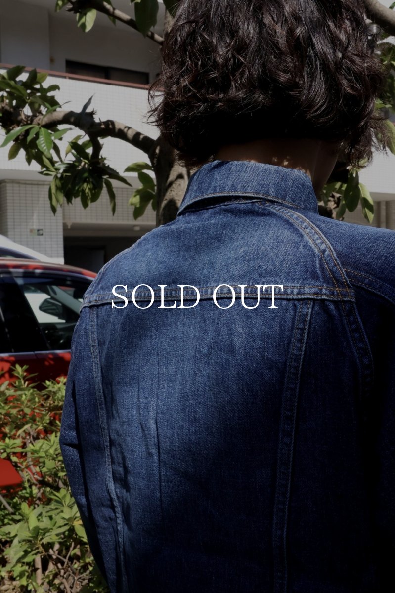 画像4: nonnative  TRUCKER BLOUSON COTTON 13.5oz DENIM VW DARK (4)