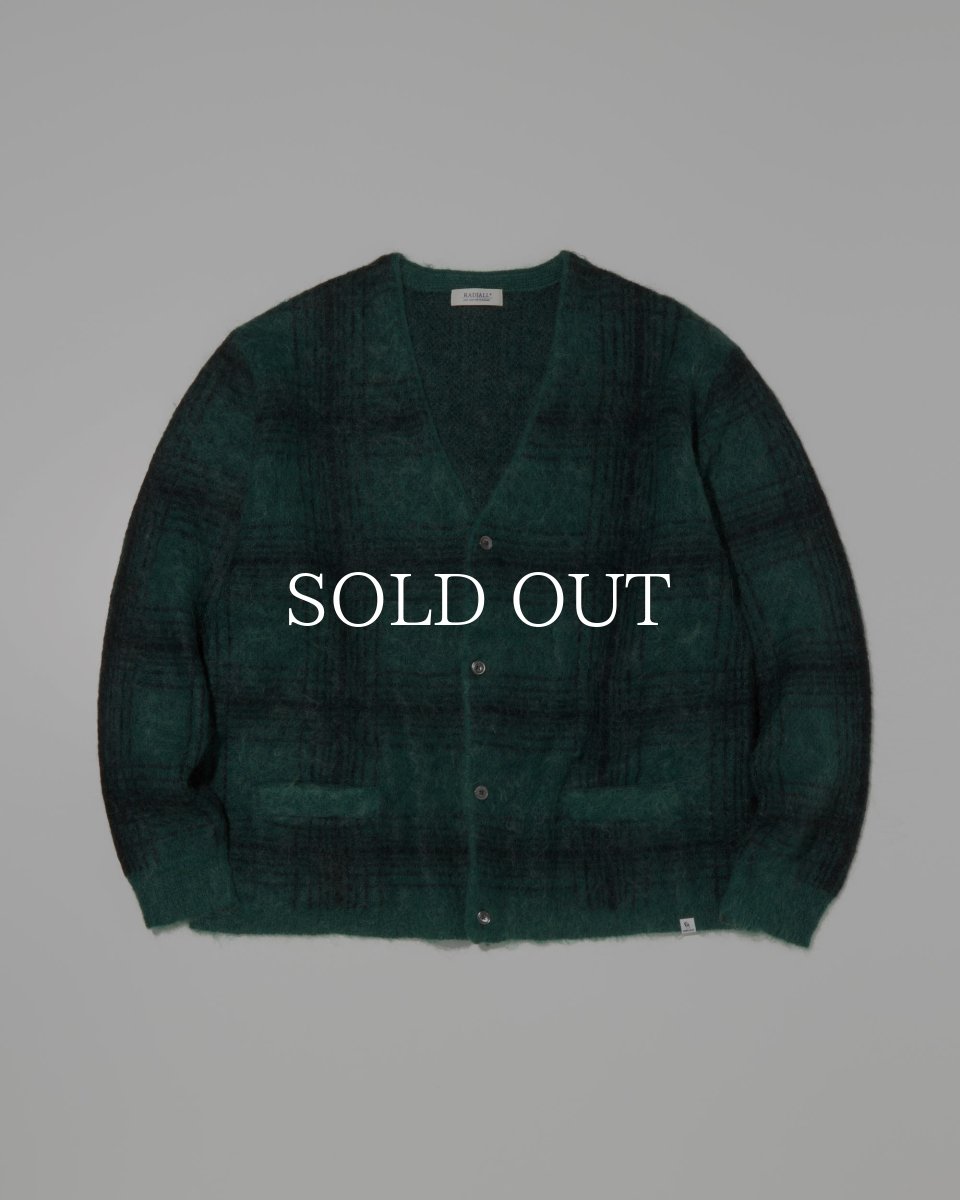 画像5: RADIALL  ROBBER DUB - CARDIGAN SWEATER L/S (5)