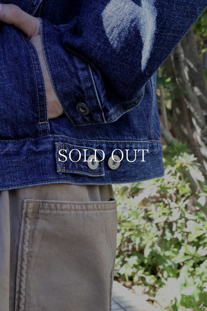 画像3: nonnative  TRUCKER BLOUSON COTTON 13.5oz DENIM VW DARK (3)