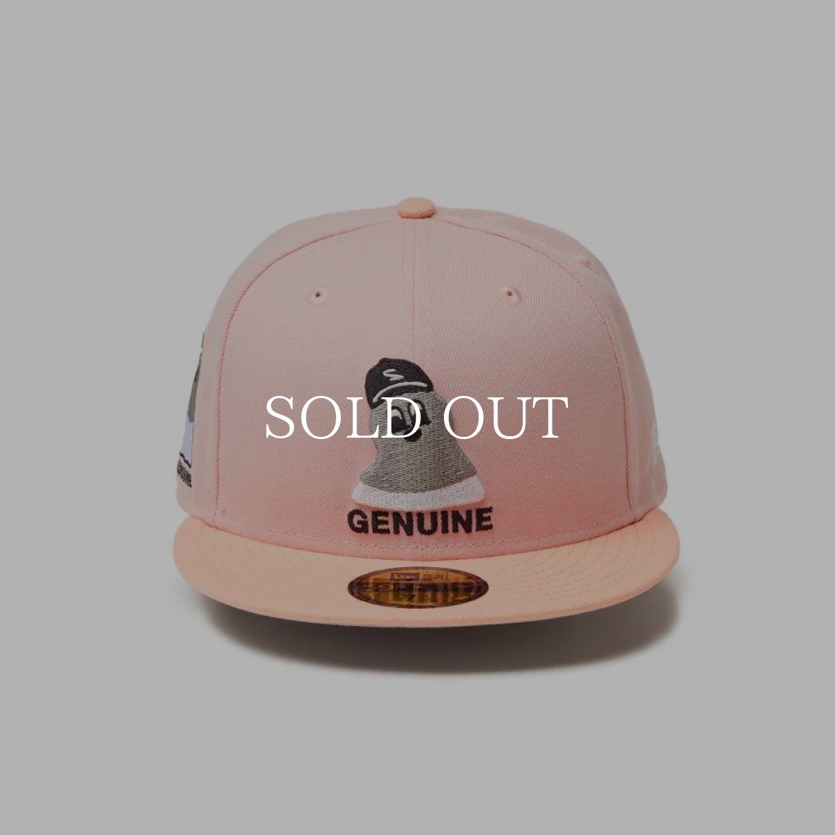 画像4: NEW ERA  59FIFTY SHINKNOWNSUKE ミスター ピンクルージュ/ペールローズ (4)