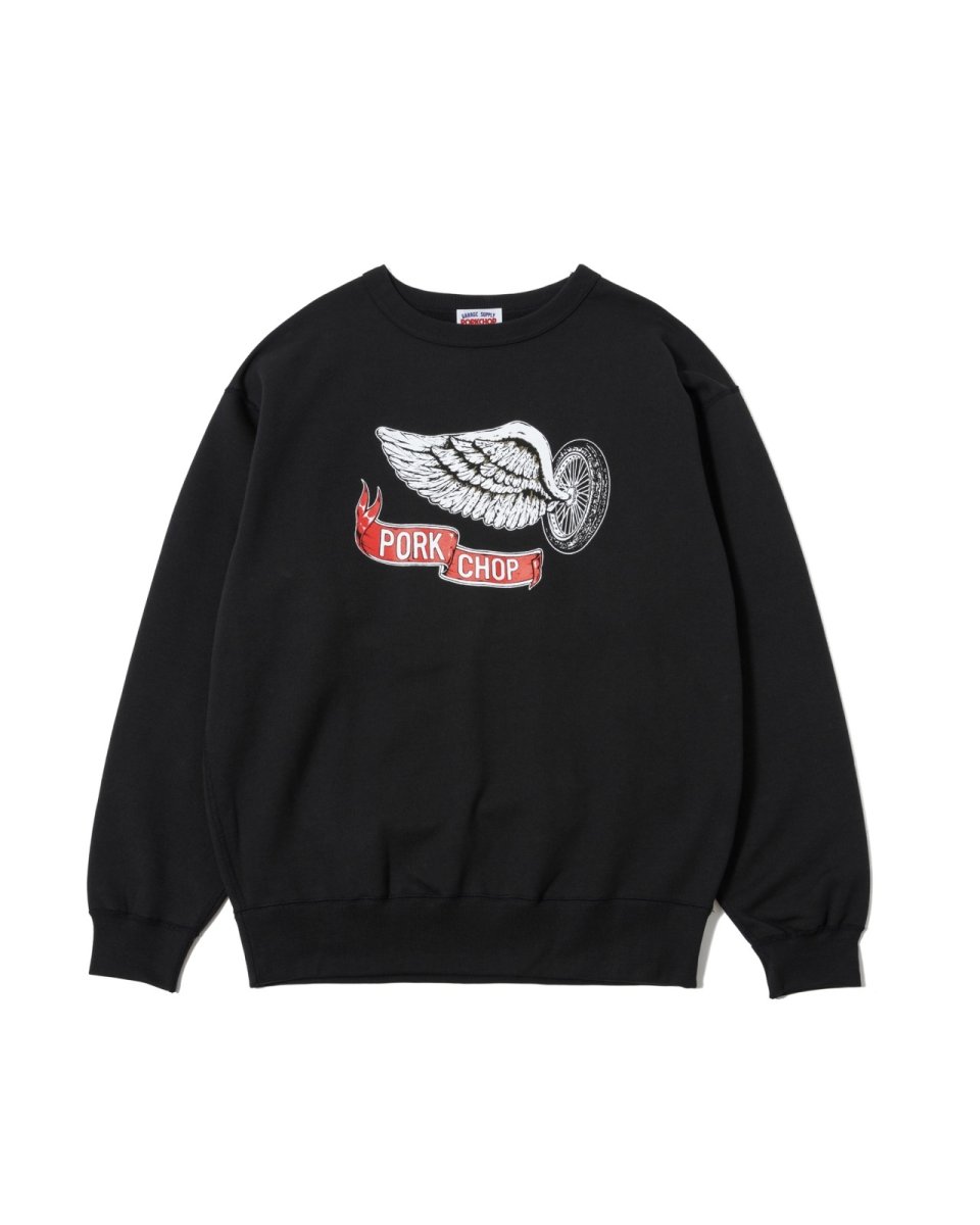 画像2: PORKCHOP GARAGE SUPPLY  FLING WEEL P SWEAT (2)
