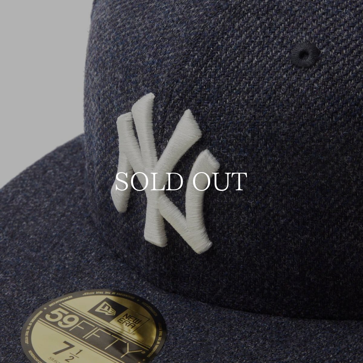 画像5: NEW ERA  59FIFTY Recycle Tweed ニューヨーク・ヤンキース ネイビー (5)