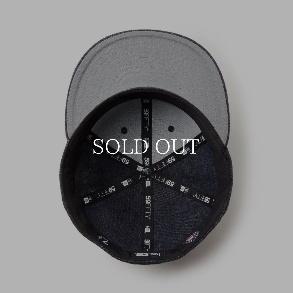 画像4: NEW ERA  59FIFTY Recycle Tweed ニューヨーク・ヤンキース ネイビー (4)