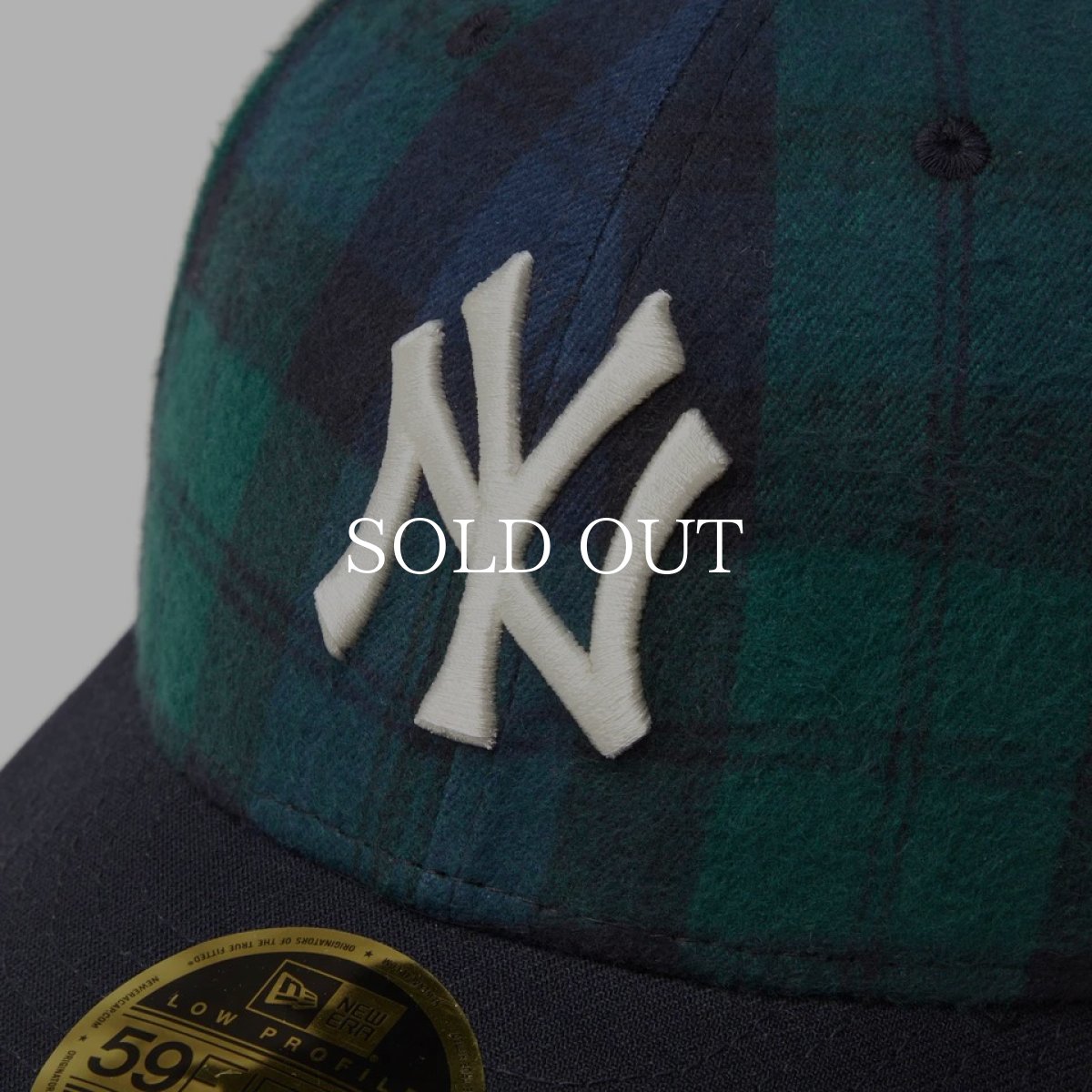 画像4: NEW ERA  LP 59FIFTY MLB Ombre Check ニューヨーク・ヤンキース (4)