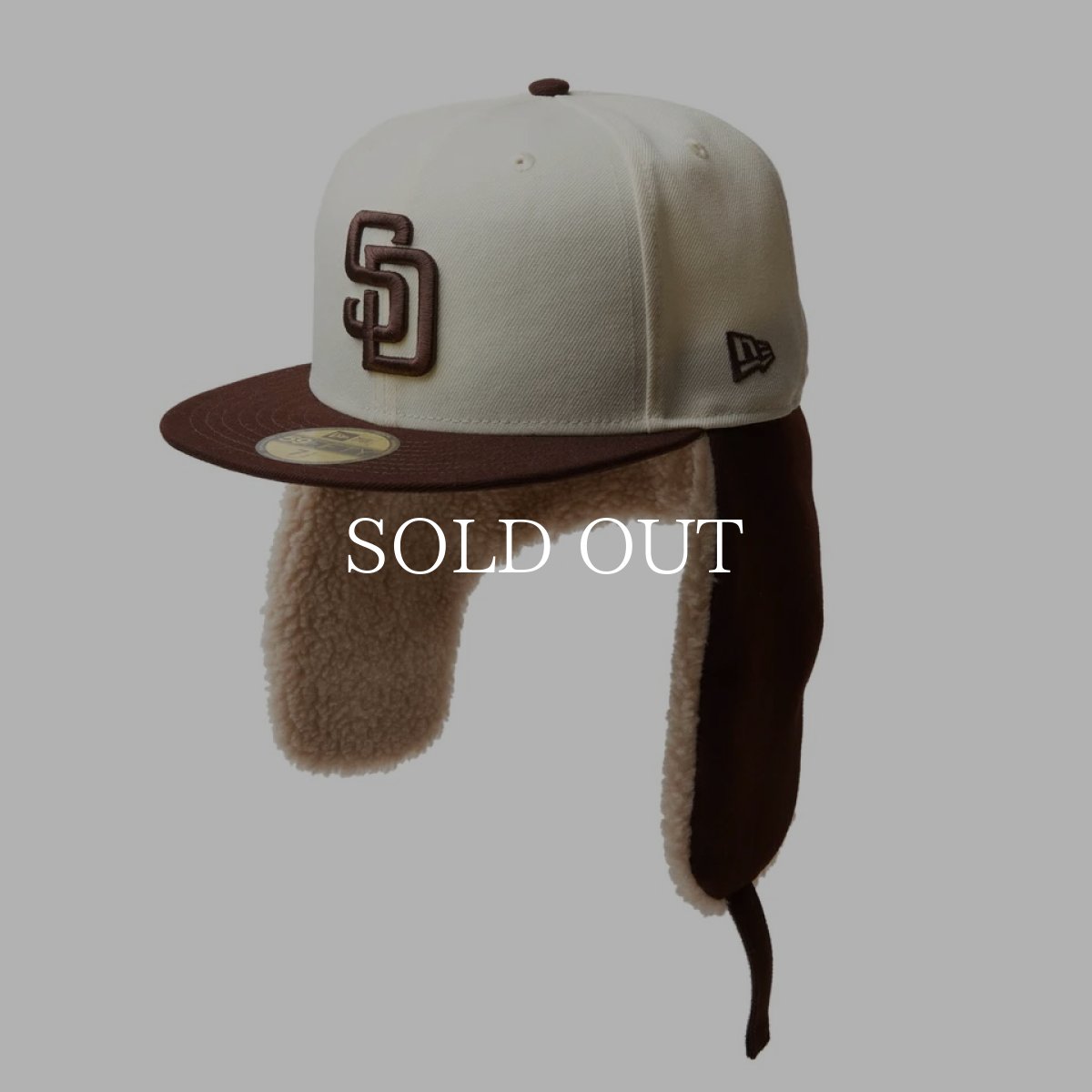 画像6: NEW ERA  59FIFTY Dog Ear ドッグイヤー サンディエゴ・パドレス クローム ブラウンバイザー (6)