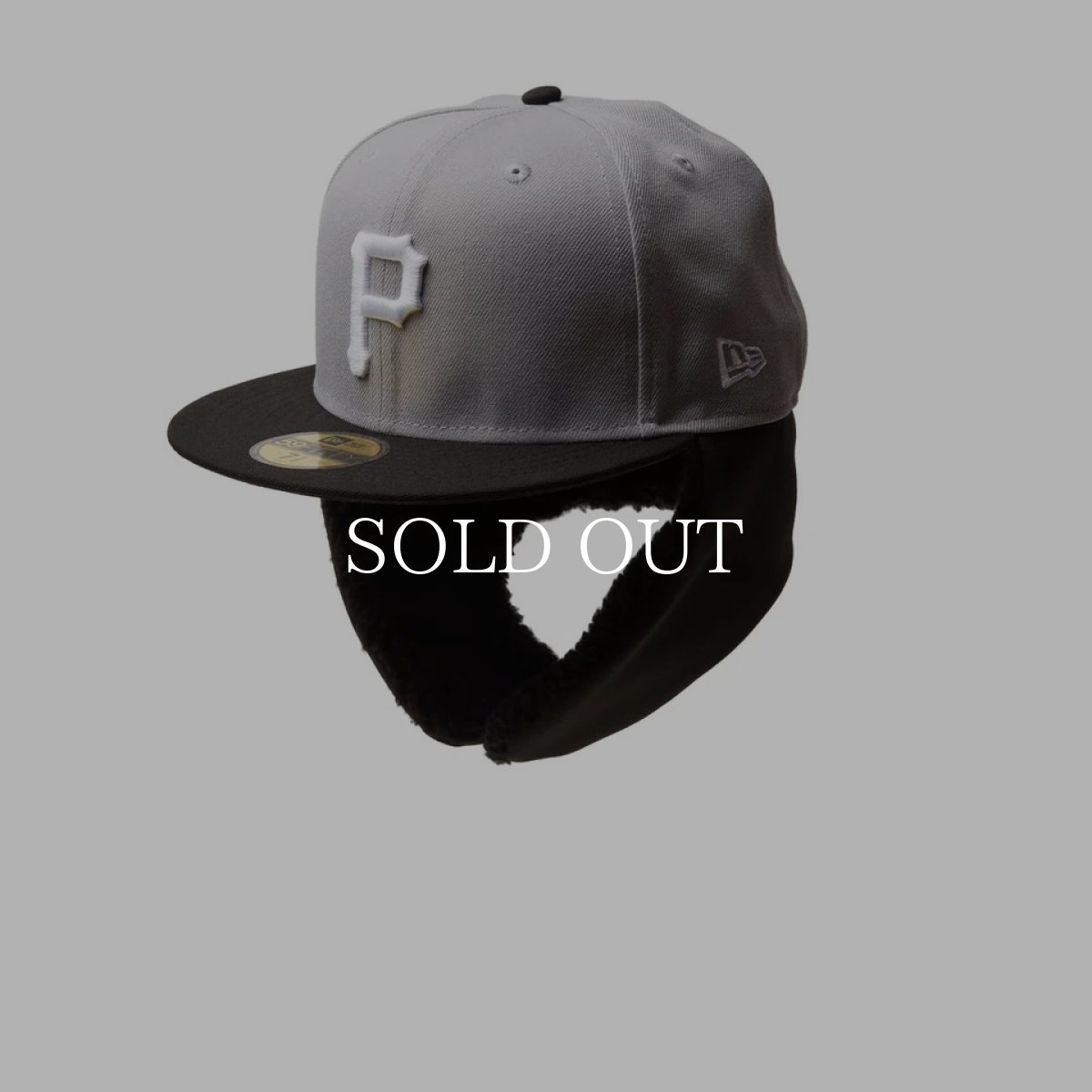 画像5: NEW ERA  59FIFTY Dog Ear ドッグイヤー ピッツバーグ・パイレーツ グレー ブラックバイザー (5)