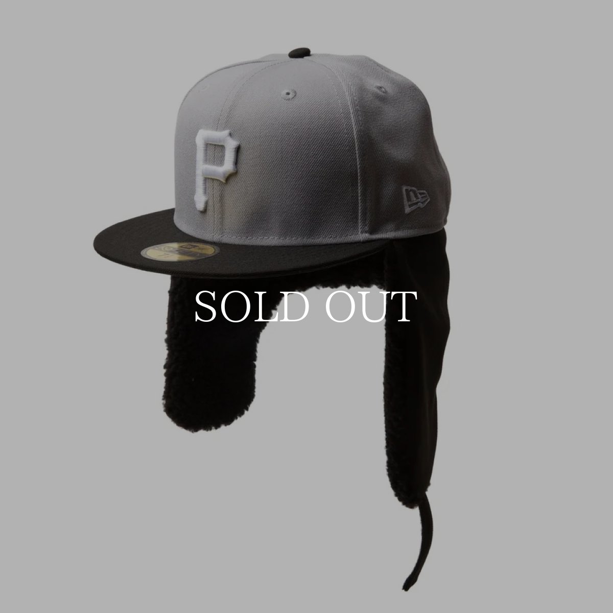 画像6: NEW ERA  59FIFTY Dog Ear ドッグイヤー ピッツバーグ・パイレーツ グレー ブラックバイザー (6)