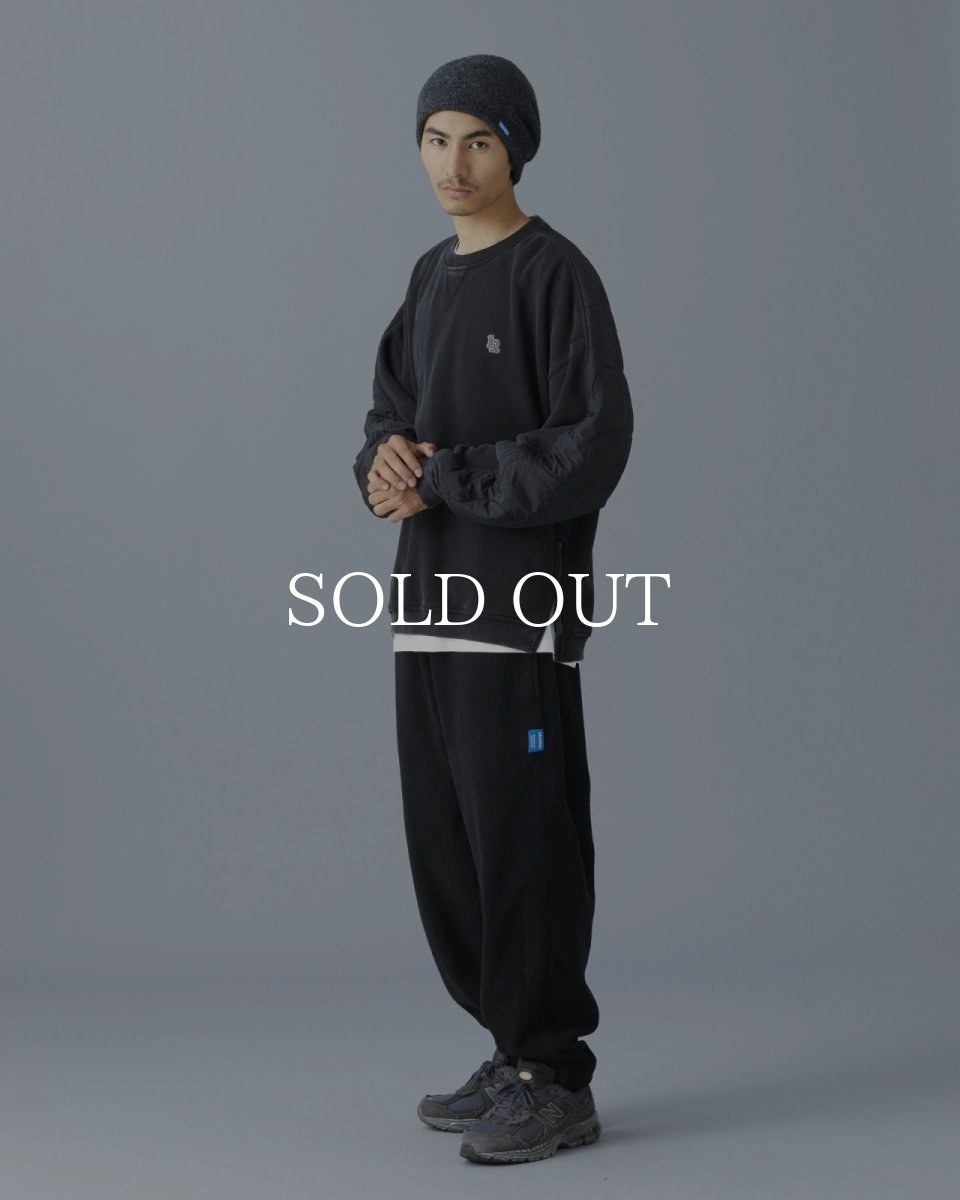 画像13: Liberaiders  COTTON FLEECE QUILTED CREWNECK III (13)