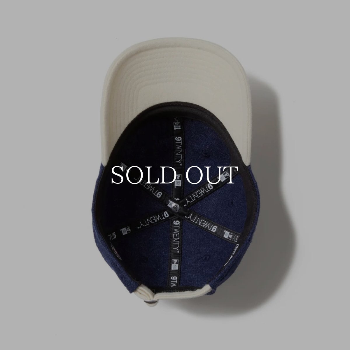 画像7: NEW ERA  9TWENTY Melton メルトン ロサンゼルス・ドジャース ブルー オフホワイトバイザー (7)