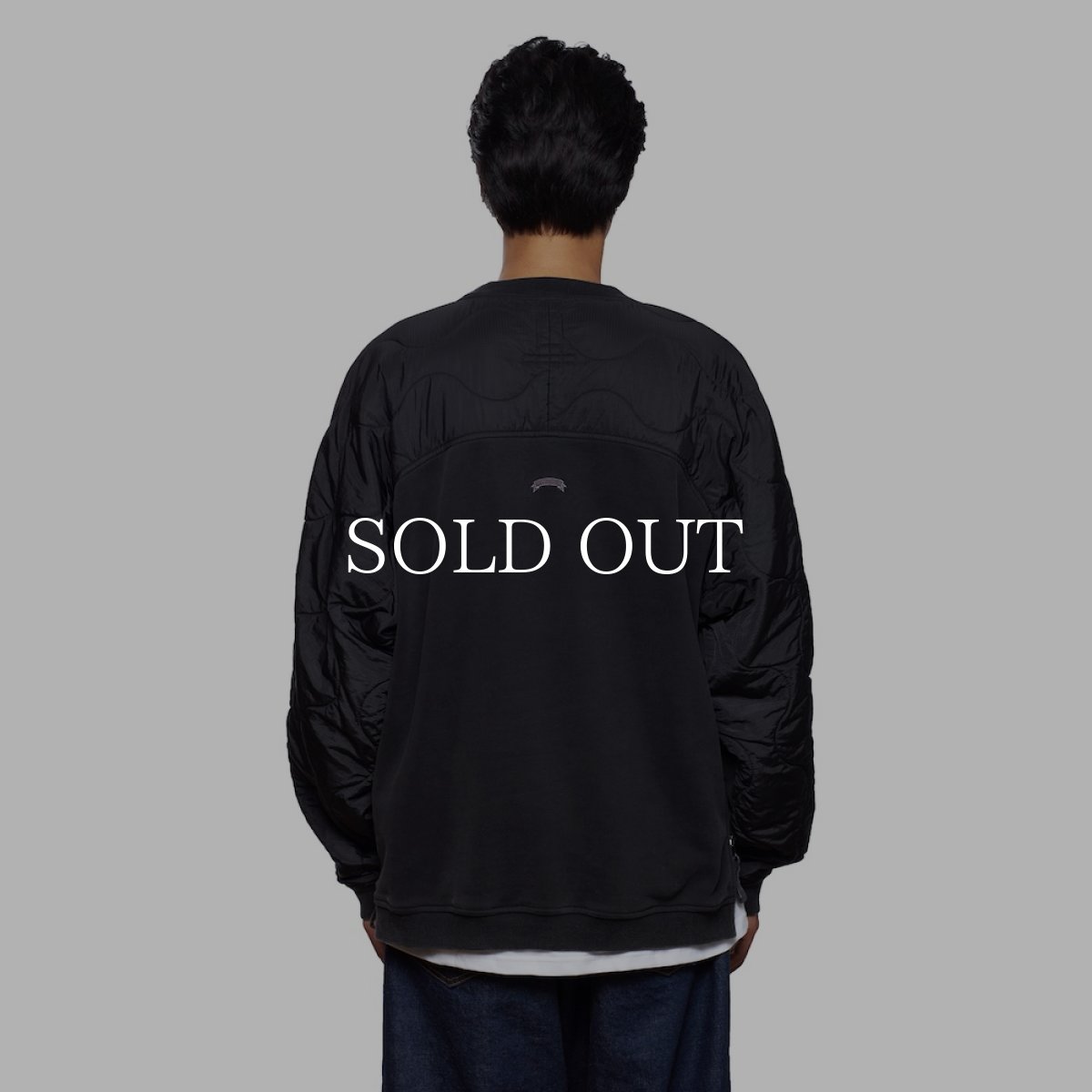 画像10: Liberaiders  COTTON FLEECE QUILTED CREWNECK III (10)