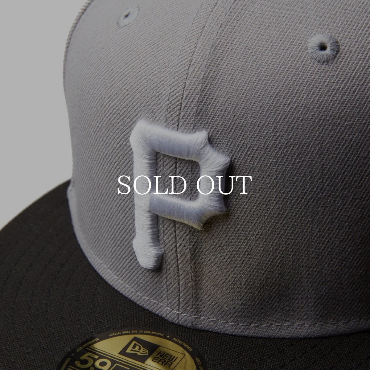 画像9: NEW ERA  59FIFTY Dog Ear ドッグイヤー ピッツバーグ・パイレーツ グレー ブラックバイザー (9)