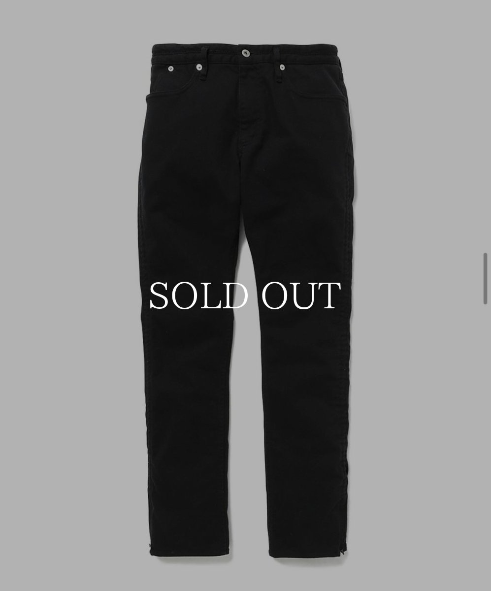 画像1: nonnative  DWELLER 2WAY 5P JEANS 01 COTTON DRILL TWILL STRETCH (1)