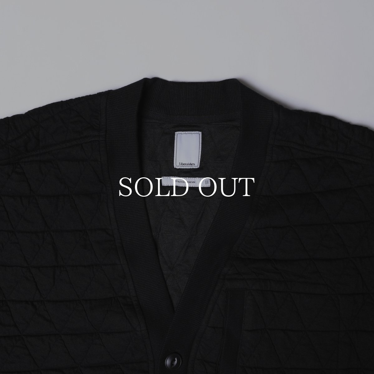 画像4: Liberaiders  TRIANGLE QUILTED CARDIGAN (4)