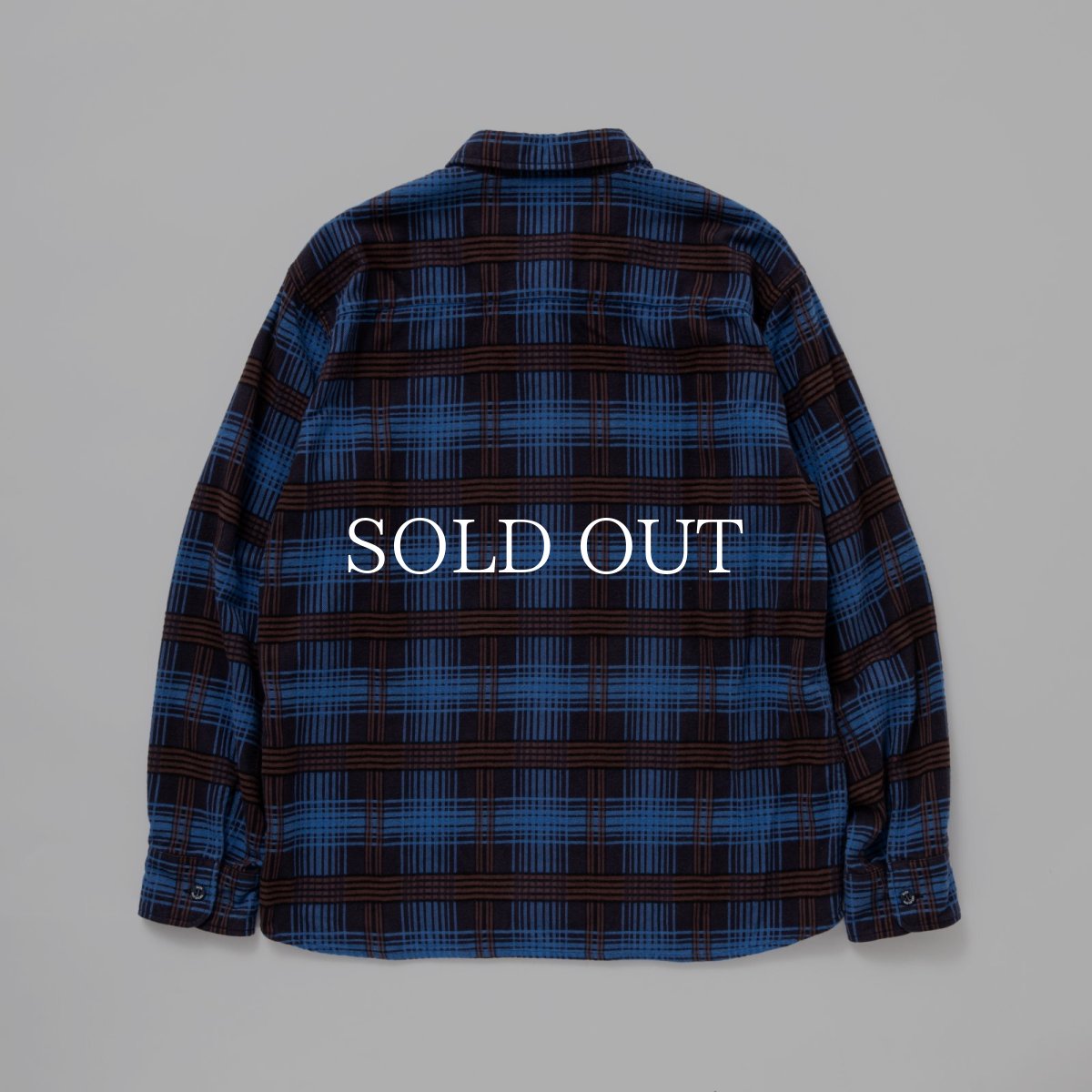 画像2: RATS  CR FLANNEL CHECK SHIRT (2)