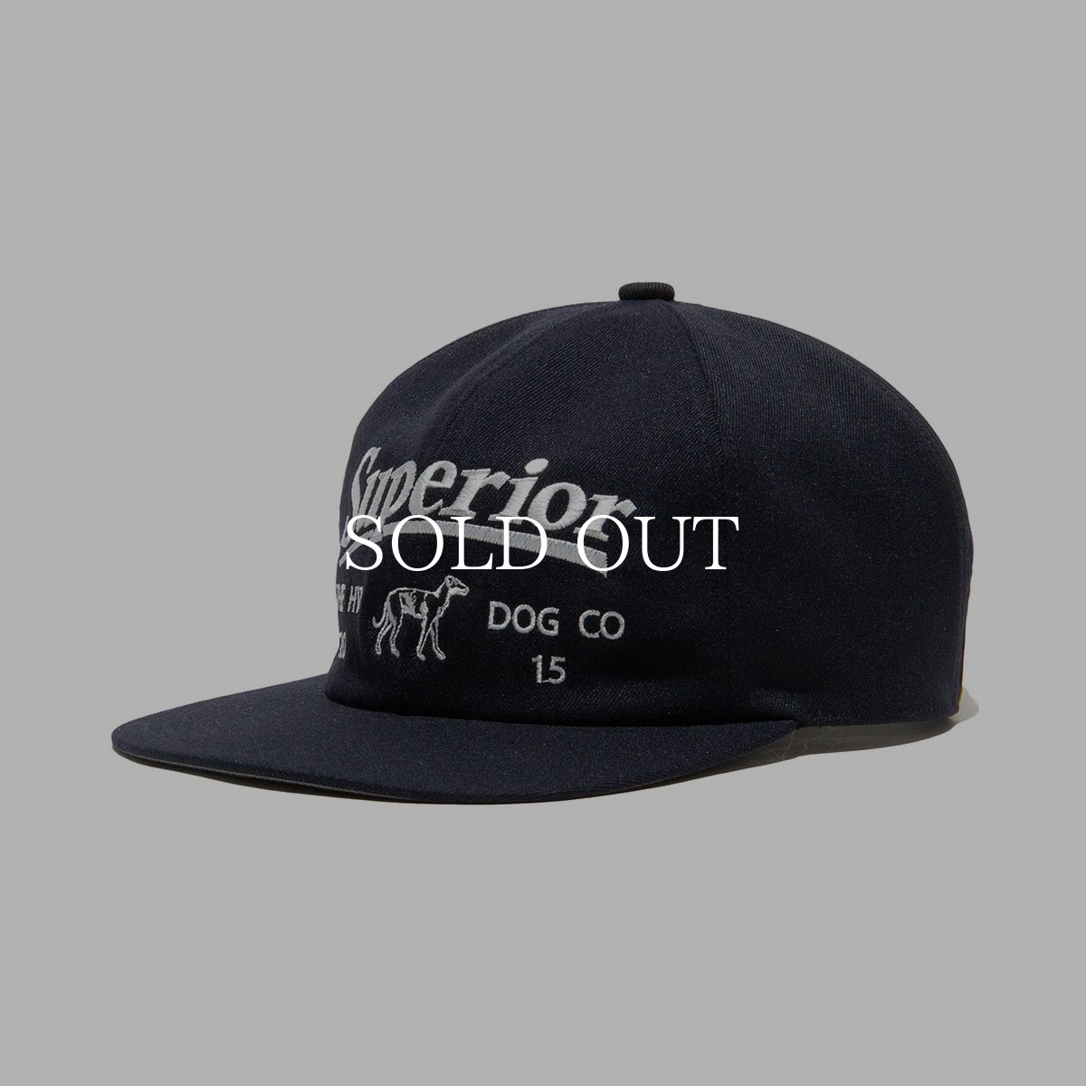 画像6: THE H.W.DOG&CO.  SUPERIOR LOGO BASEBALL CAP (6)