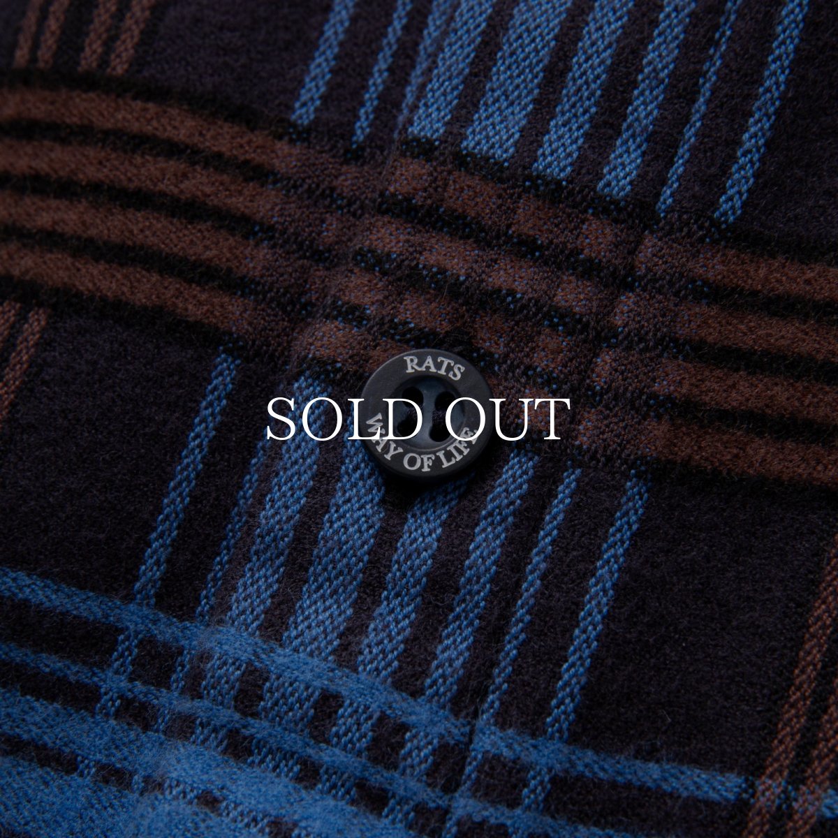 画像4: RATS  CR FLANNEL CHECK SHIRT (4)