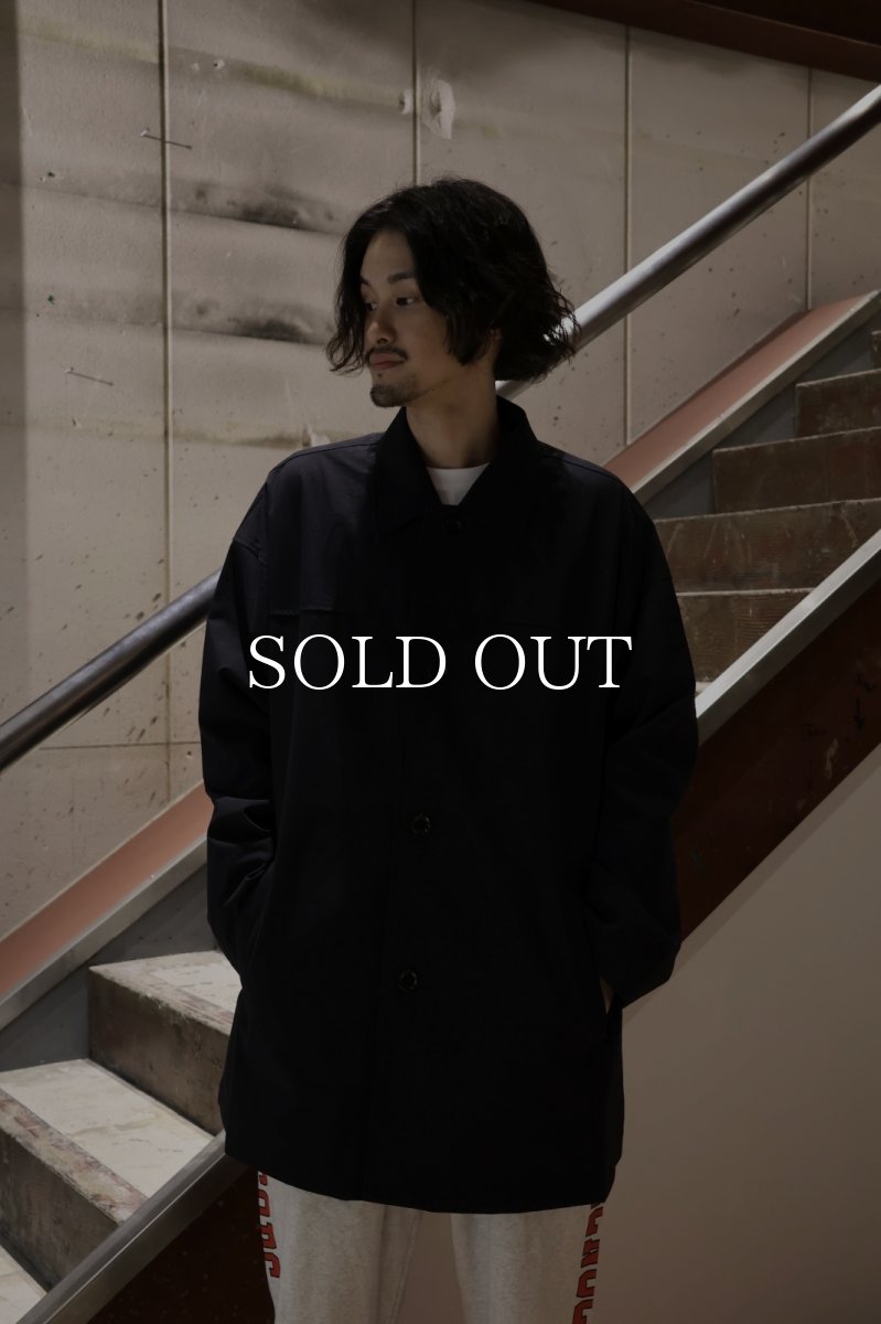 画像4: CALEE  VINTAGE NYLON OXFORD HALF COAT (4)