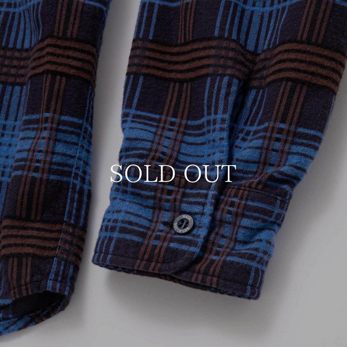 画像7: RATS  CR FLANNEL CHECK SHIRT (7)