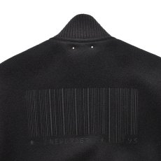 画像5: MINEDENIM  New Order "Republic" Wool Melton & Leather Varsity JKT (5)