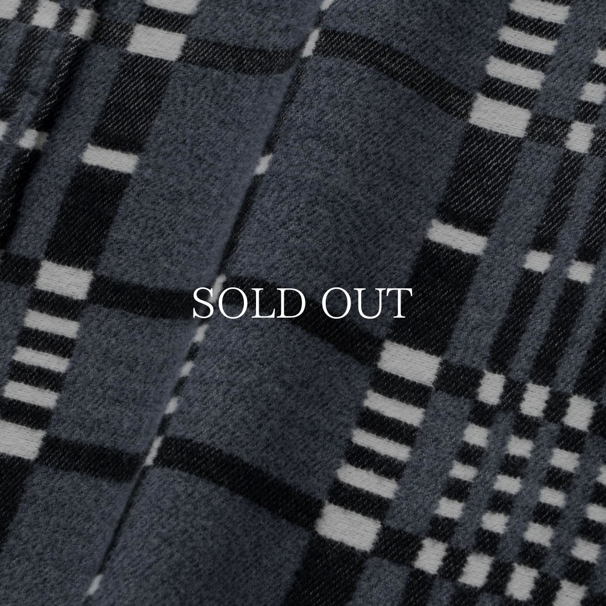 画像6: RATS  CR FLANNEL GRAY CHECK SHIRT (6)