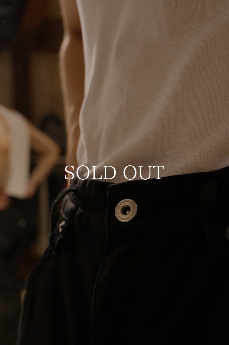 画像4: nonnative  DWELLER 2WAY 5P JEANS 01 COTTON DRILL TWILL STRETCH (4)