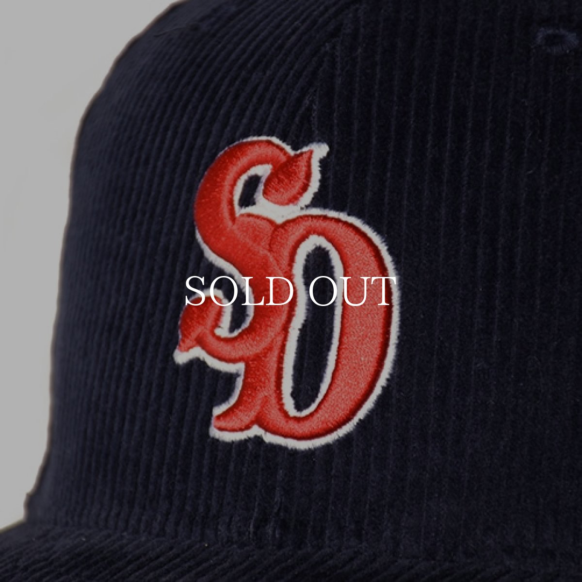 画像6: STANDARD CALIFORNIA  NEW ERA × SD 59Fifty Corduroy Logo Cap (6)