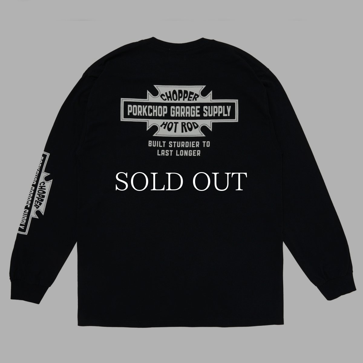 画像4: PORKCHOP GARAGE SUPPLY  BAR&SHIELD L/S TEE (4)