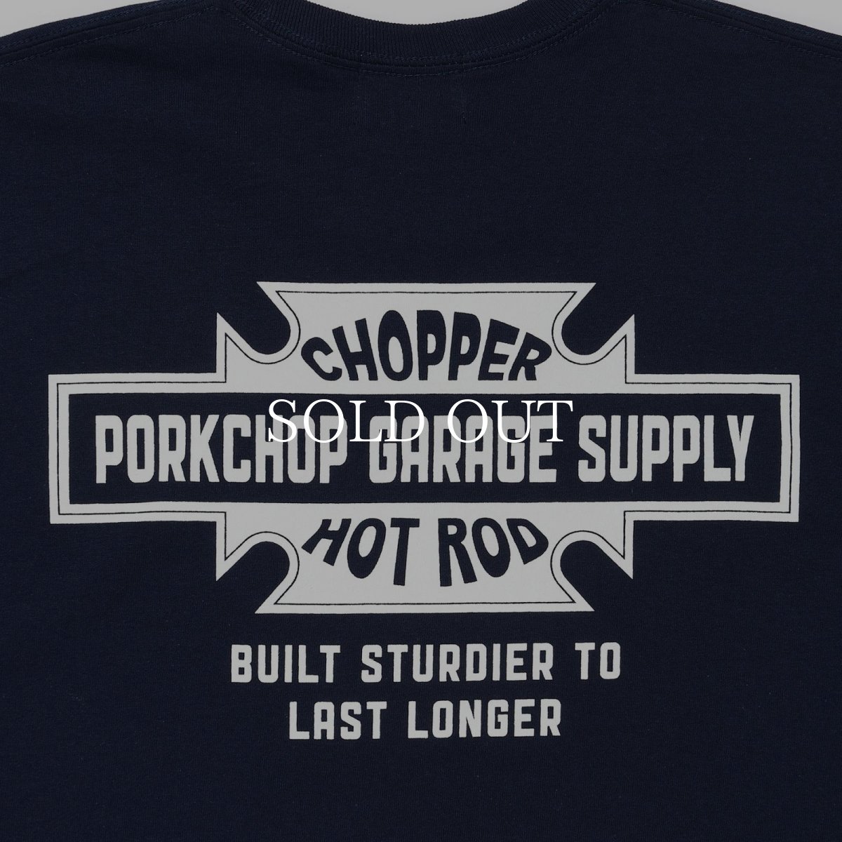 画像13: PORKCHOP GARAGE SUPPLY  BAR&SHIELD L/S TEE (13)