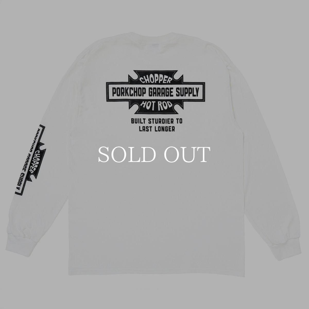 画像9: PORKCHOP GARAGE SUPPLY  BAR&SHIELD L/S TEE (9)
