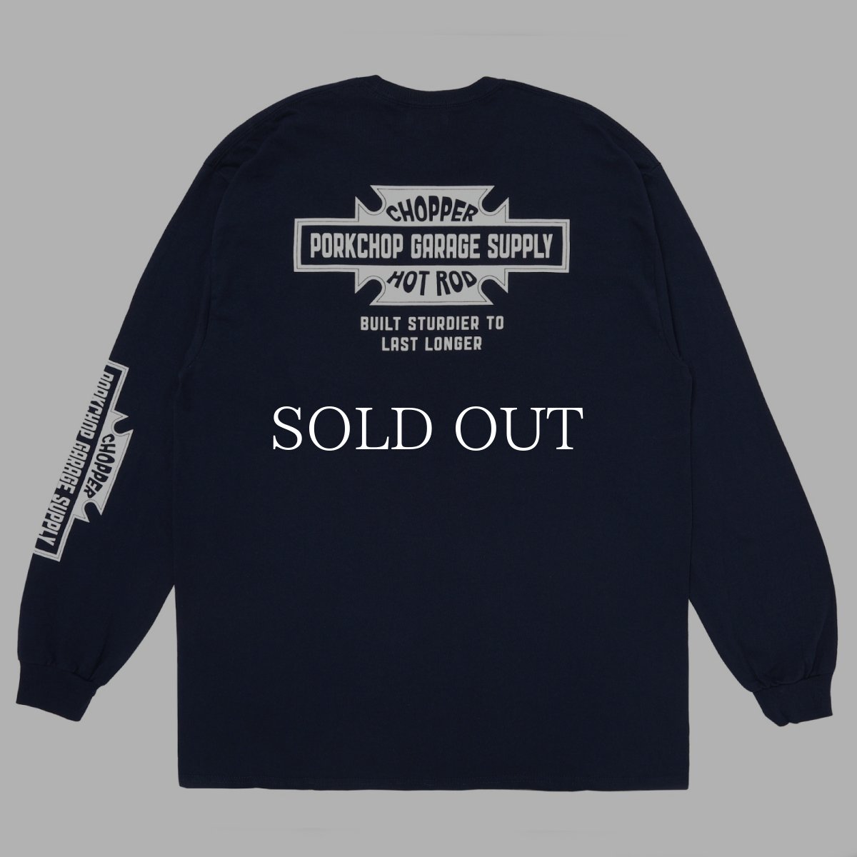 画像14: PORKCHOP GARAGE SUPPLY  BAR&SHIELD L/S TEE (14)