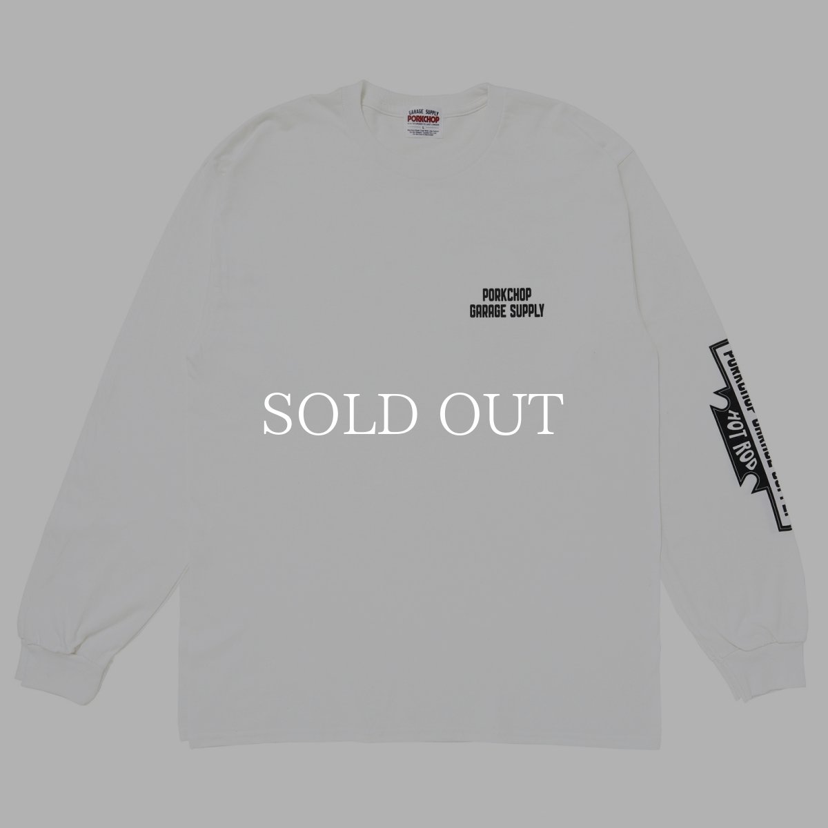 画像6: PORKCHOP GARAGE SUPPLY  BAR&SHIELD L/S TEE (6)