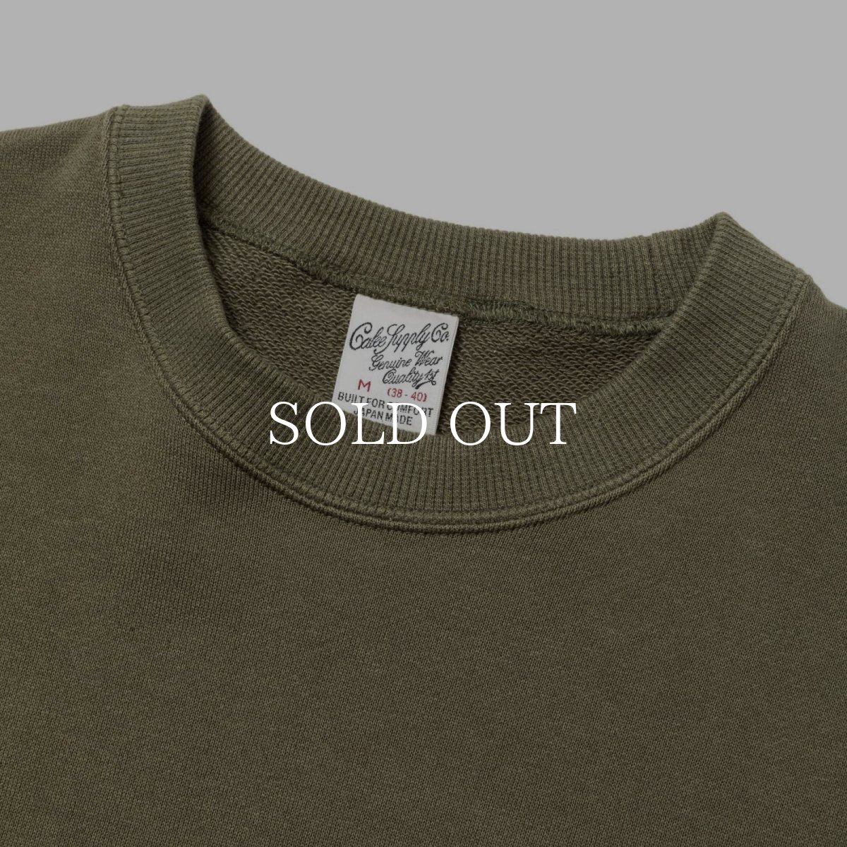 画像5: CALEE  CAL BL LOGO CREW NECK SW <NATURALLY PAINT DESIGN> (5)