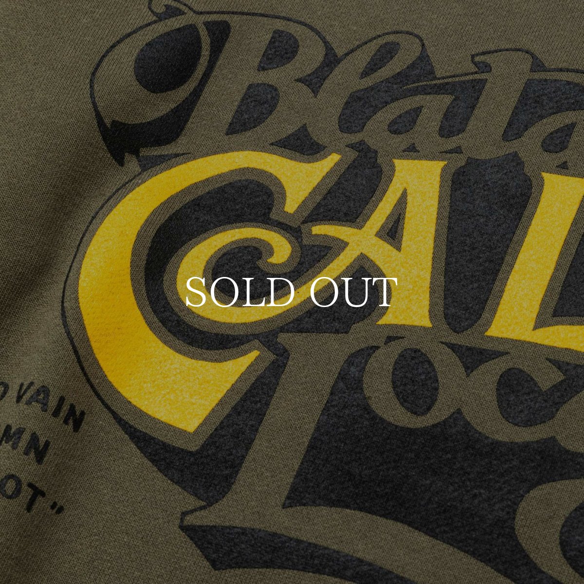 画像6: CALEE  CAL BL LOGO CREW NECK SW <NATURALLY PAINT DESIGN> (6)
